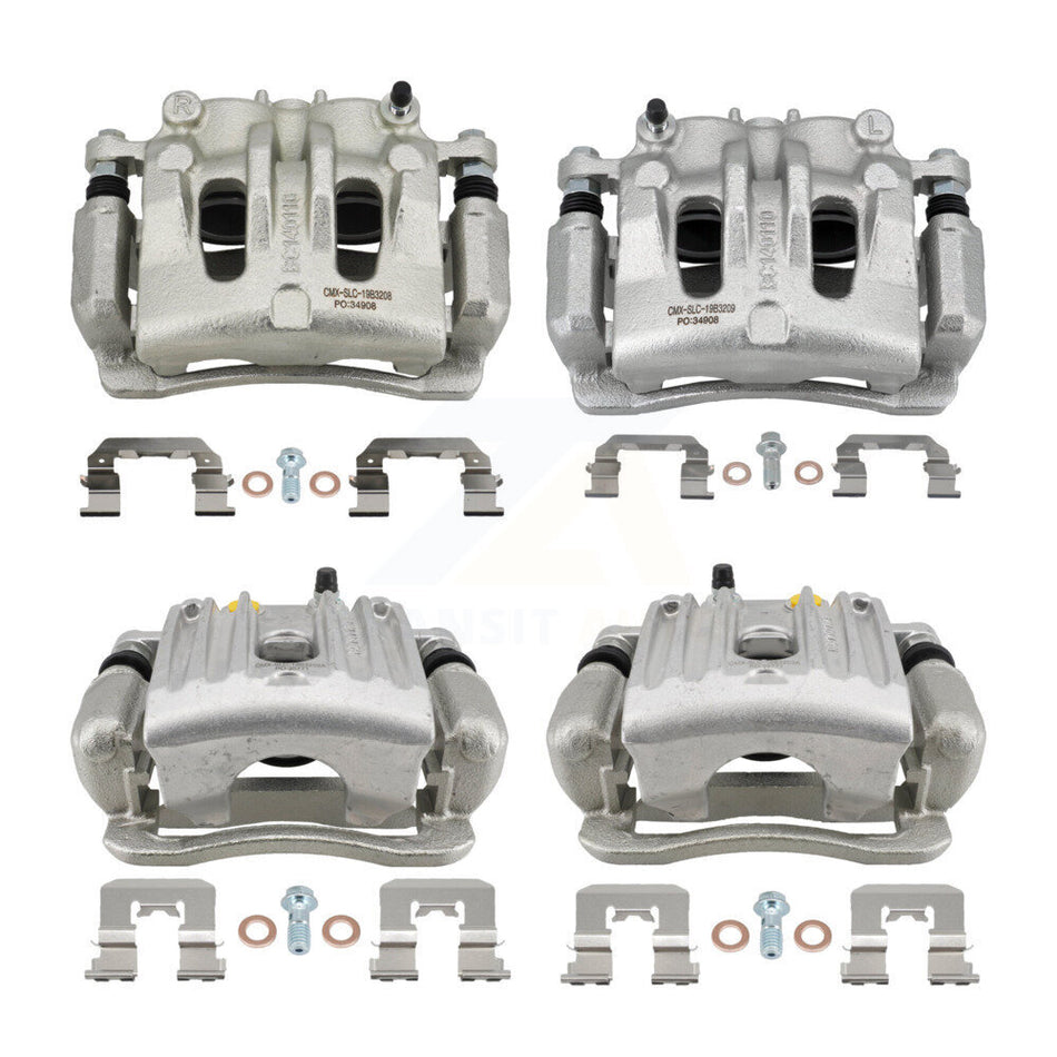 Front Rear Brake Caliper Left Right Driver Passenger Kit For Kia Sedona Hyundai Entourage KBC-100825