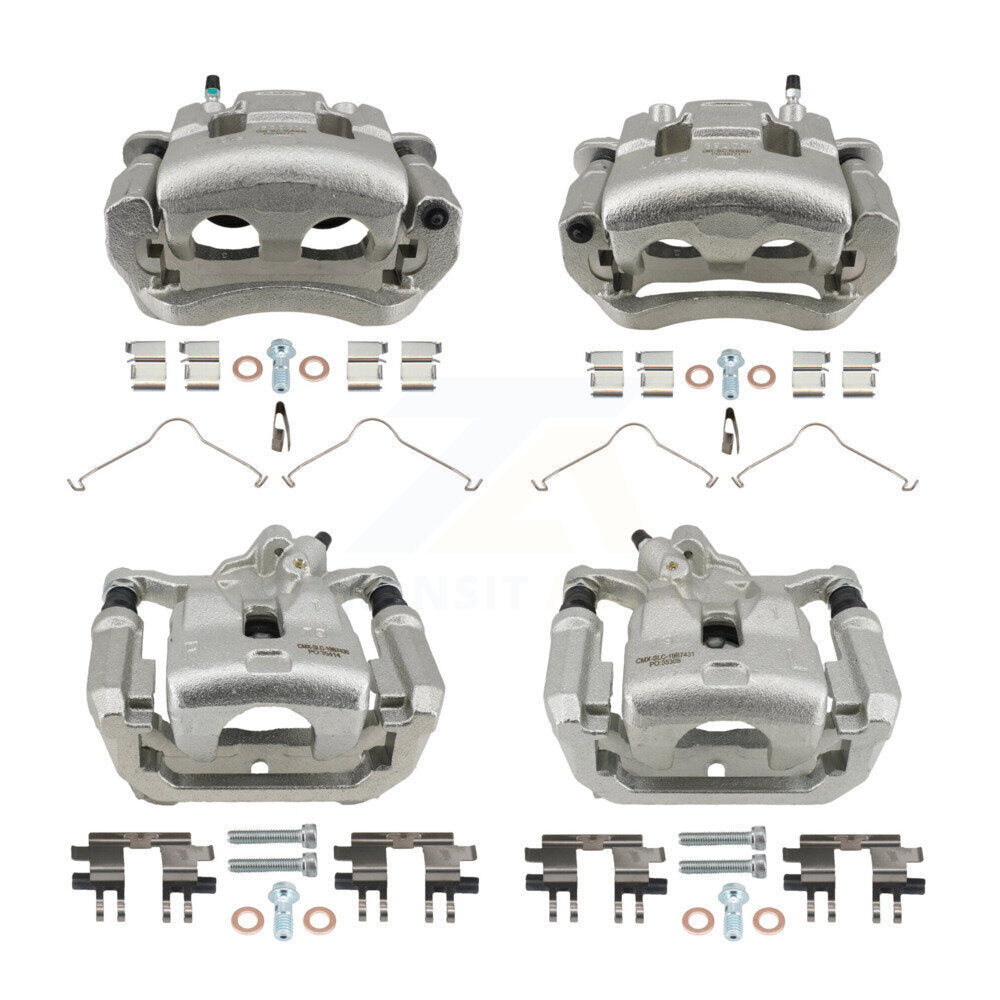 Front Rear Brake Caliper Kit For Mazda CX-5 Turbocharged With Dual Piston Calipers KBC-100827