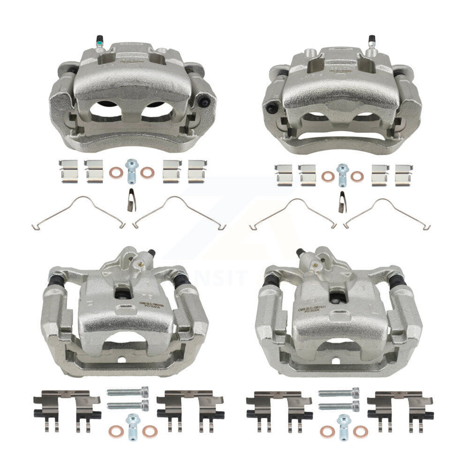 Front Rear Brake Caliper Kit For Mazda CX-5 Turbocharged With Dual Piston Calipers KBC-100827