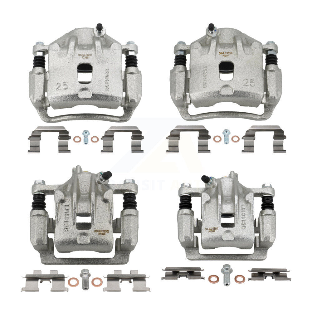 Front Rear Disc Brake Caliper Left Right Side (Driver Passenger) Kit For Hyundai Elantra KBC-100829
