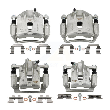 Front Rear Disc Brake Caliper Left Right Side (Driver Passenger) Kit For Hyundai Elantra KBC-100829