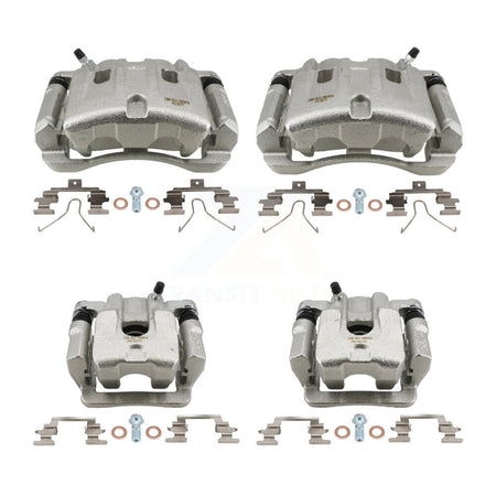 Front Rear Brake Caliper Left Right Side (Driver Passenger) Kit For 2003-2006 Acura MDX KBC-100833