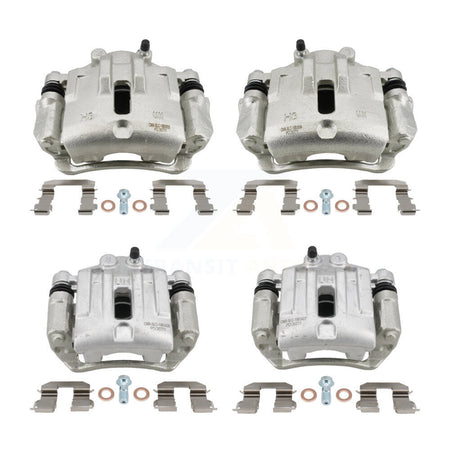 Front Rear Brake Caliper Left Right Side (Driver Passenger) Kit For 2007-2009 Kia Rondo KBC-100838