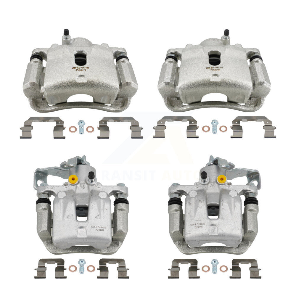 Front Rear Brake Caliper Left Right Side Kit For Kia Forte Hyundai Veloster Forte5 Koup KBC-100846