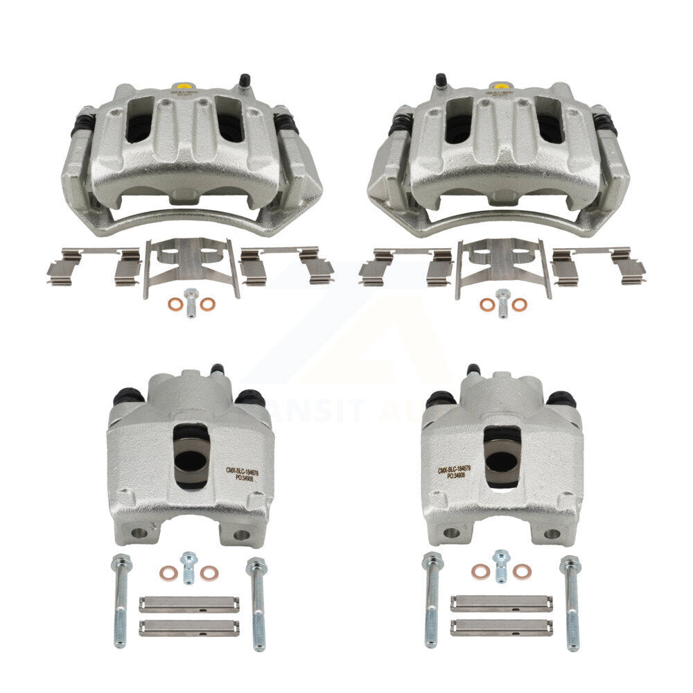 Front Rear Disc Brake Caliper Kit For 2002 Lincoln Blackwood With Mount KBC-100847