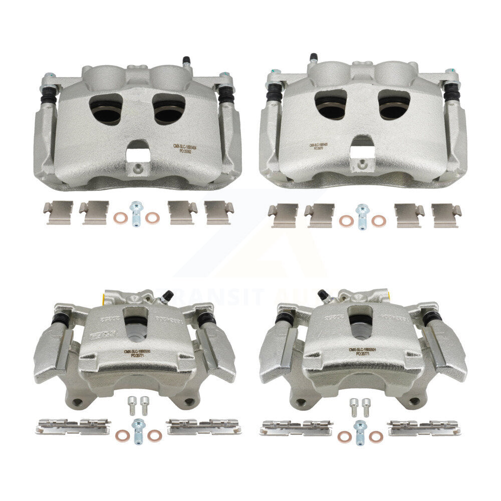 Front Rear Disc Brake Caliper Left Right Side (Driver Passenger) Kit For Ford F-150 KBC-100859