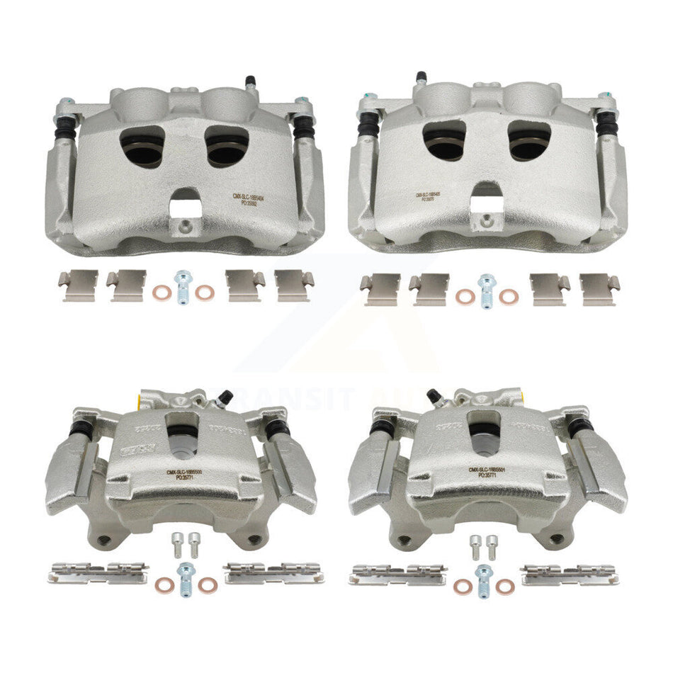 Front Rear Disc Brake Caliper Left Right Side (Driver Passenger) Kit For Ford F-150 KBC-100859