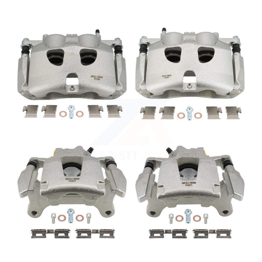 Front Rear Disc Brake Caliper Left Right Side (Driver Passenger) Kit For Ford F-150 KBC-100860