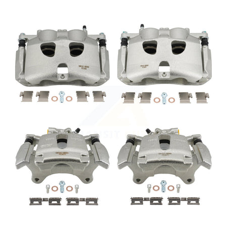 Front Rear Disc Brake Caliper Left Right Side (Driver Passenger) Kit For Ford F-150 KBC-100861