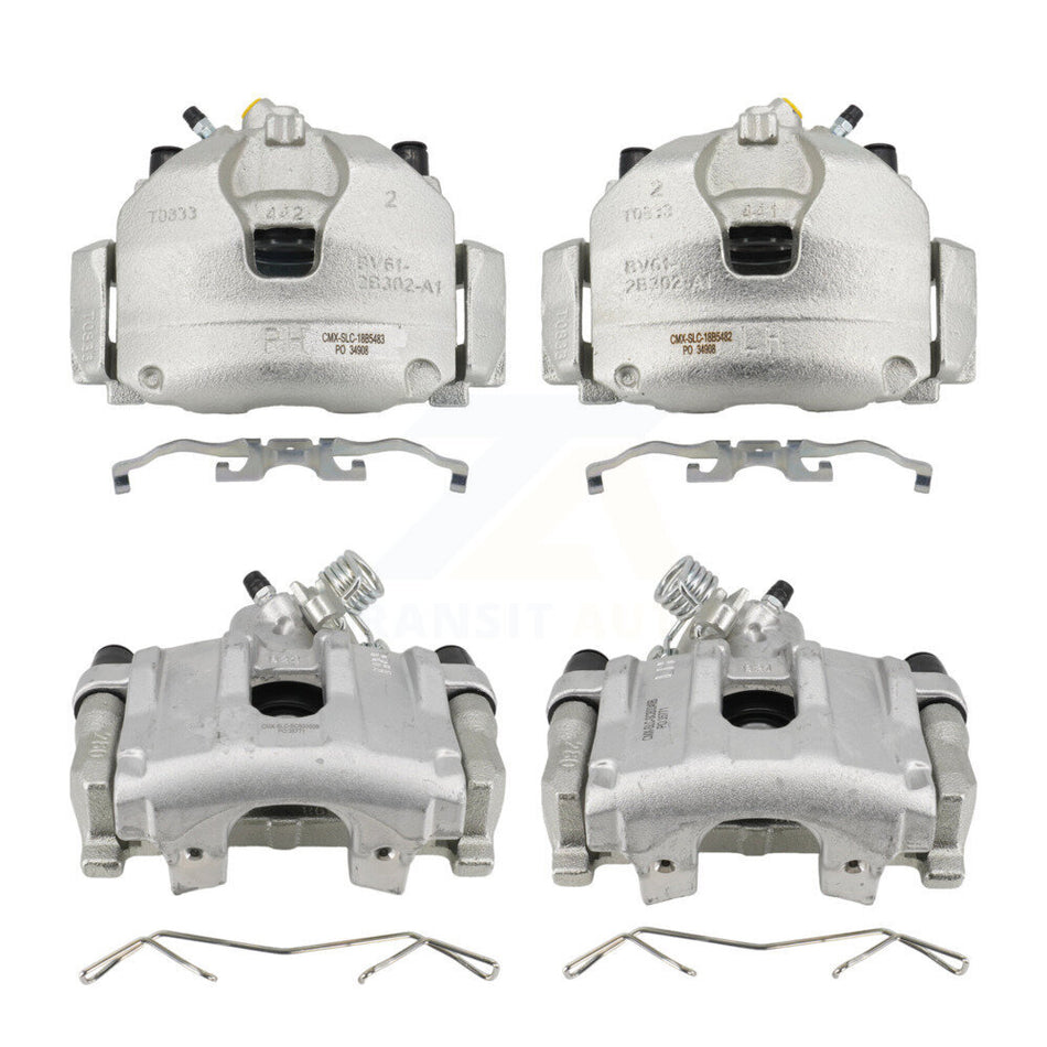 Front Rear Disc Brake Caliper Left Right Side Kit For 2014-2022 Ford Transit Connect KBC-100862
