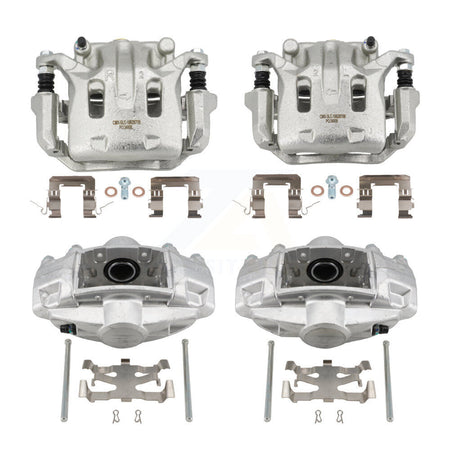 Front Rear Brake Caliper (Left Right) Kit For Nissan 370Z INFINITI M37 Q70 Q70L M56 M35h KBC-100865