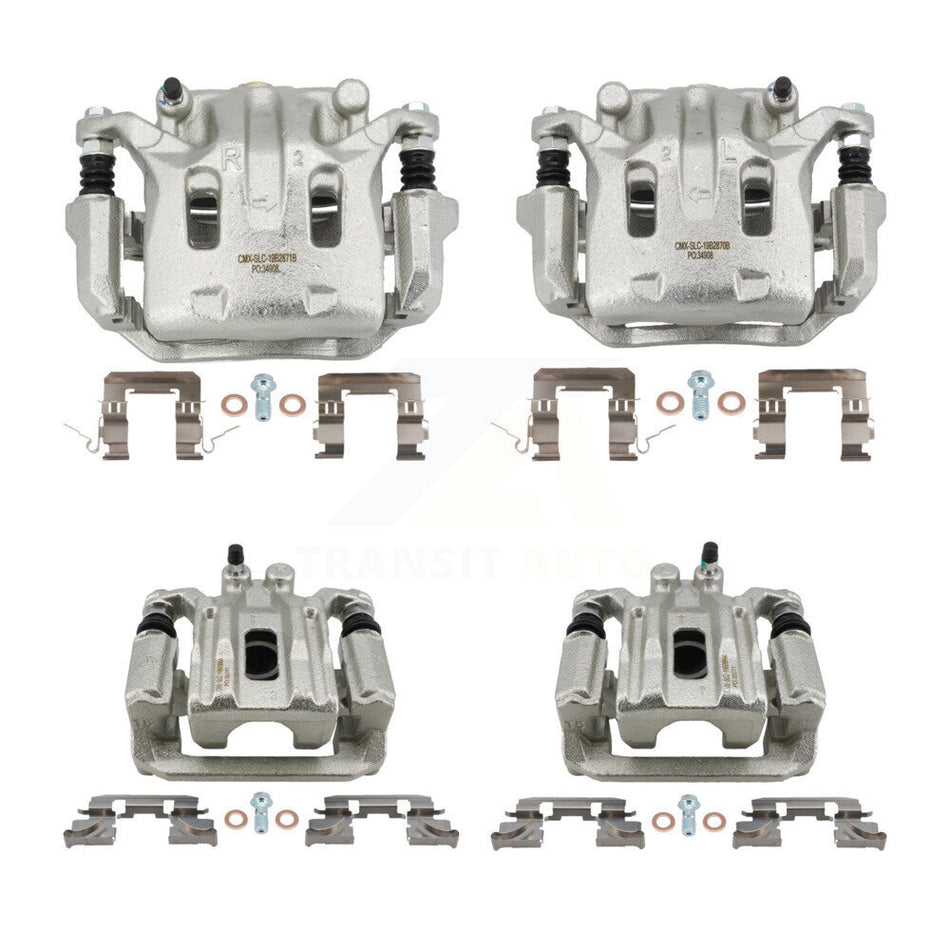 Front Rear Disc Brake Caliper Left Right Side Kit For 2008-2012 Nissan Pathfinder 5.6L KBC-100866