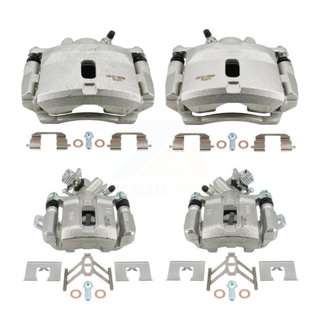 Front Rear Brake Caliper Left Right Side (Driver Passenger) Kit For 2001-2005 Acura EL KBC-100879
