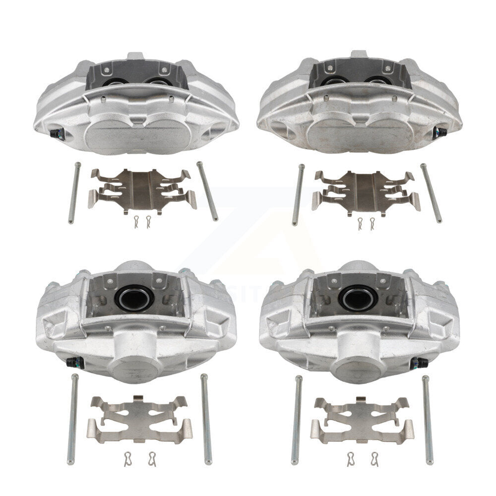 Front Rear Brake Caliper Left Right Driver Passenger Side Kit For 2009-2013 INFINITI FX50 KBC-100884