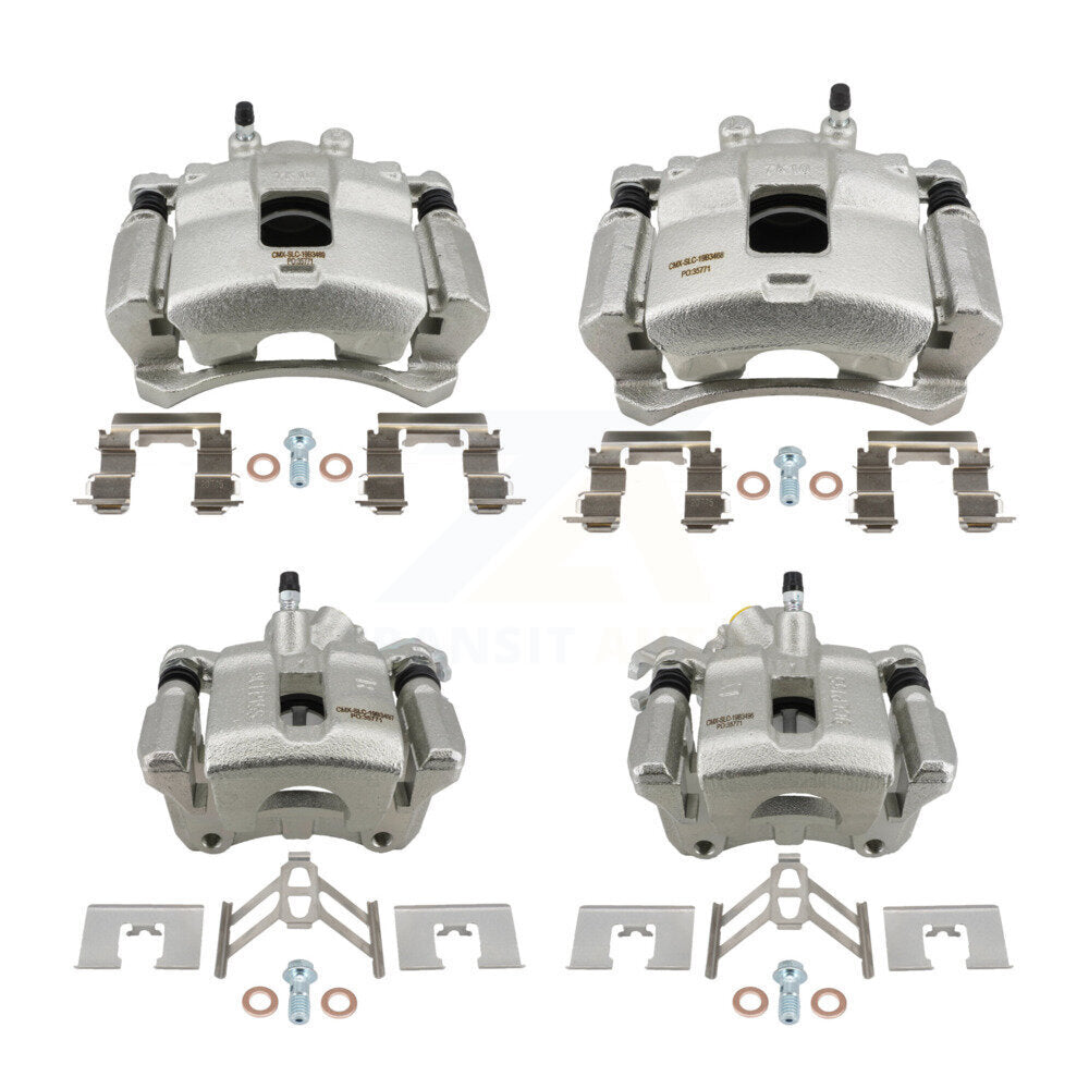 Front Rear Brake Caliper Left Right Side (Driver Passenger) Kit For Suzuki SX4 Crossover KBC-100886