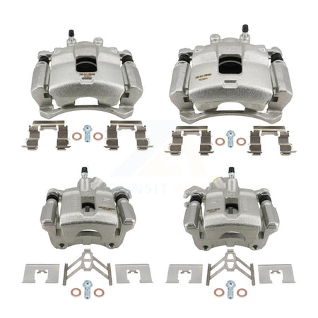 Front Rear Brake Caliper Left Right Side (Driver Passenger) Kit For Suzuki SX4 Crossover KBC-100886