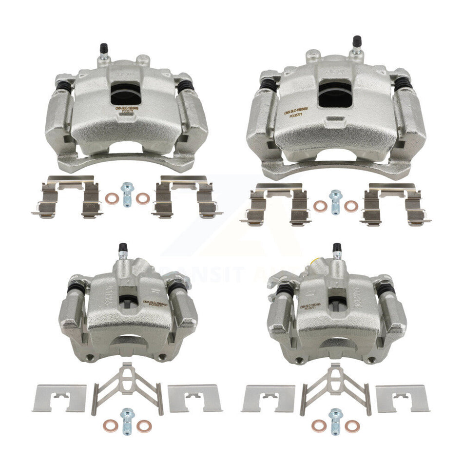 Front Rear Brake Caliper Left Right Side (Driver Passenger) Kit For Suzuki SX4 Crossover KBC-100886