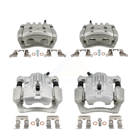 Front Rear Brake Caliper Left Right (Driver Passenger) Kit For Subaru Crosstrek Impreza KBC-100887