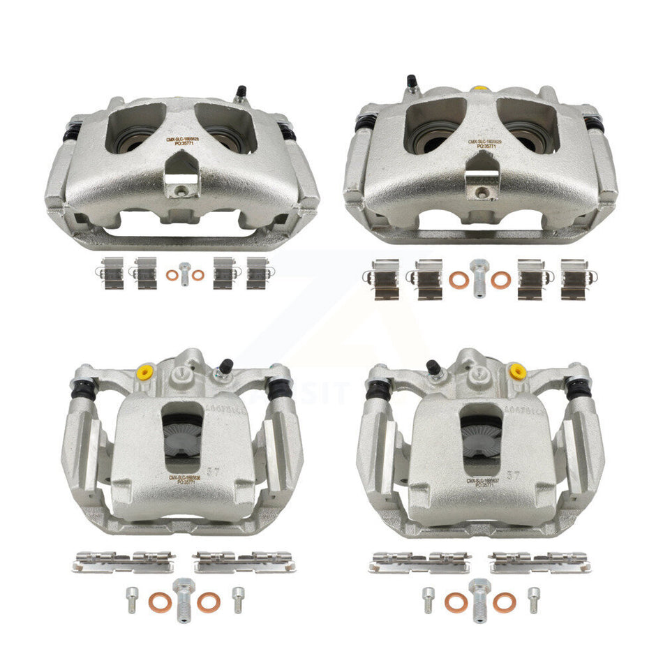 Front Rear Brake Caliper Left Right Side (Driver Passenger) Kit For 2019-2025 Ram 1500 KBC-100890