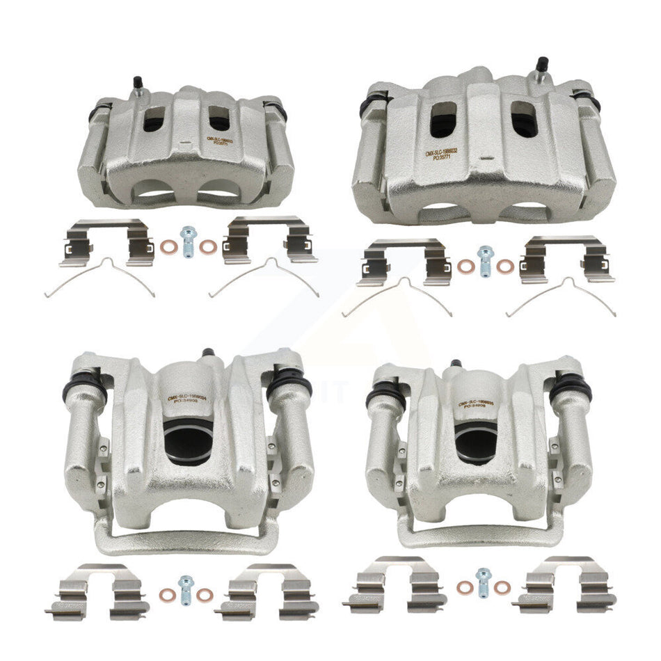 Front Rear Brake Caliper Left Right Driver Passenger Side Kit For 2009-2016 Toyota Venza KBC-100891