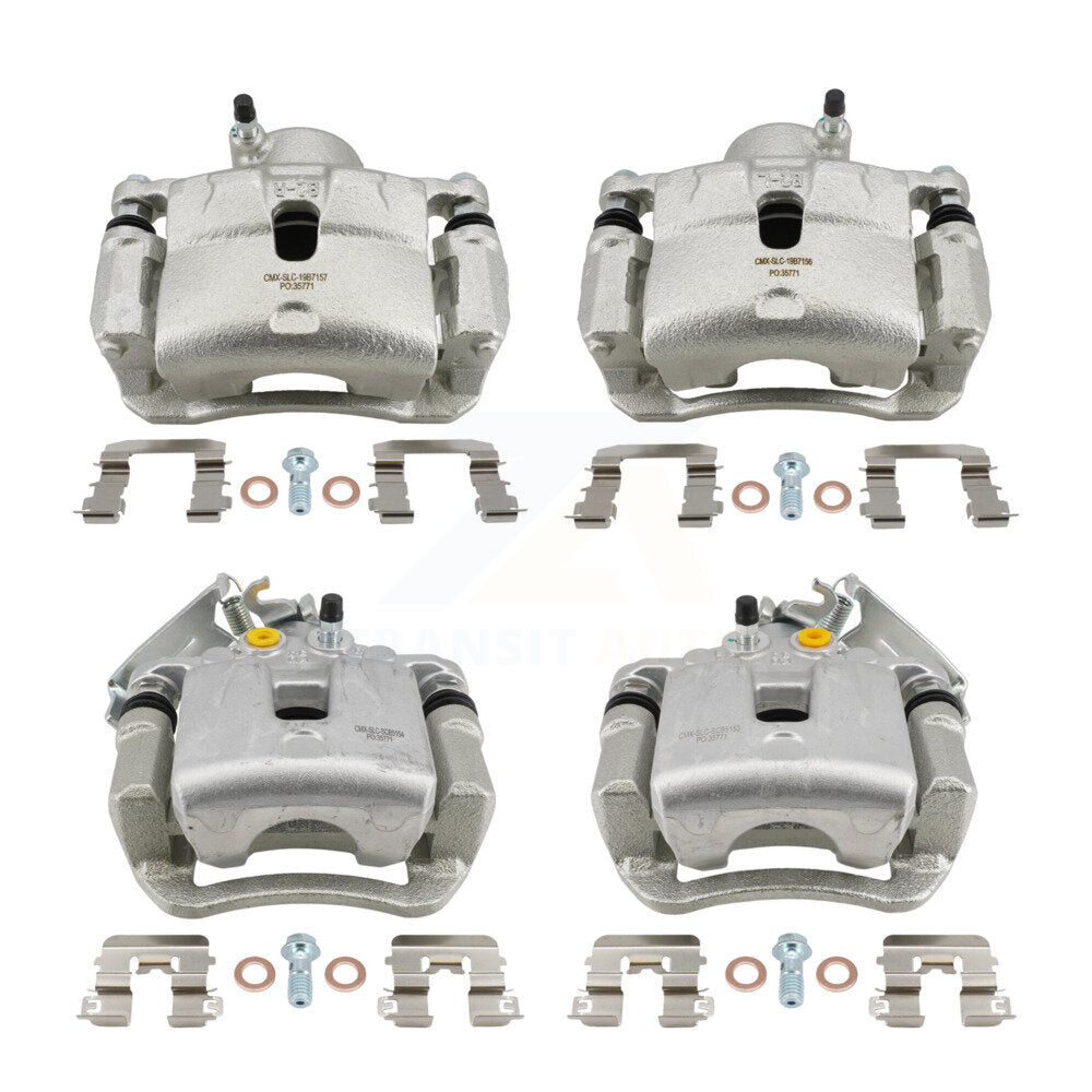 Front Rear Brake Caliper Left Right Side Kit For Kia Forte Forte5 Hyundai Elantra GT 2.0L KBC-100893