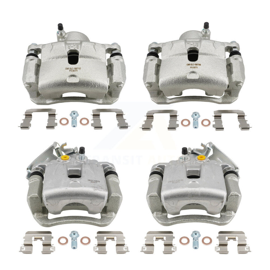 Front Rear Brake Caliper Left Right Side Kit For Kia Forte Forte5 Hyundai Elantra GT 2.0L KBC-100893