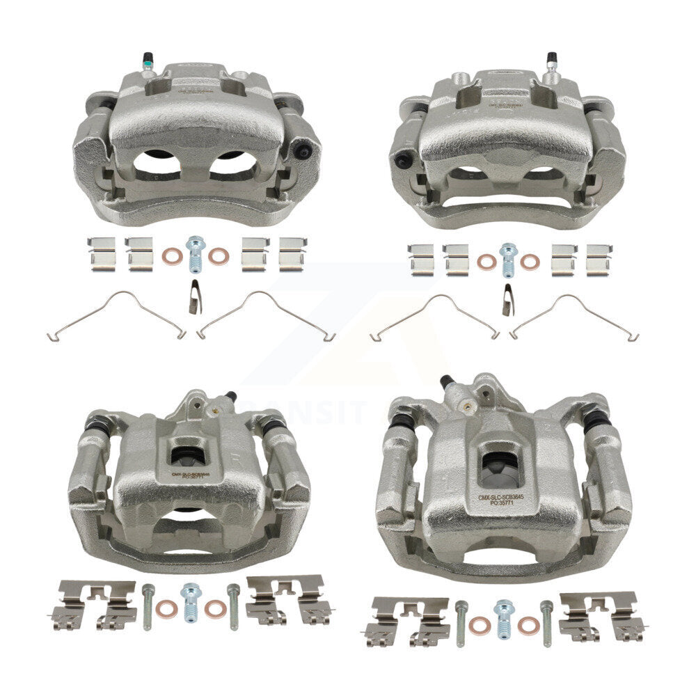 Front Rear Brake Caliper Left Right Side (Driver Passenger) Kit For 2016-2023 Mazda CX-9 KBC-100897