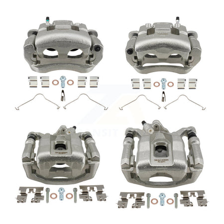 Front Rear Brake Caliper Left Right Side (Driver Passenger) Kit For 2016-2023 Mazda CX-9 KBC-100897