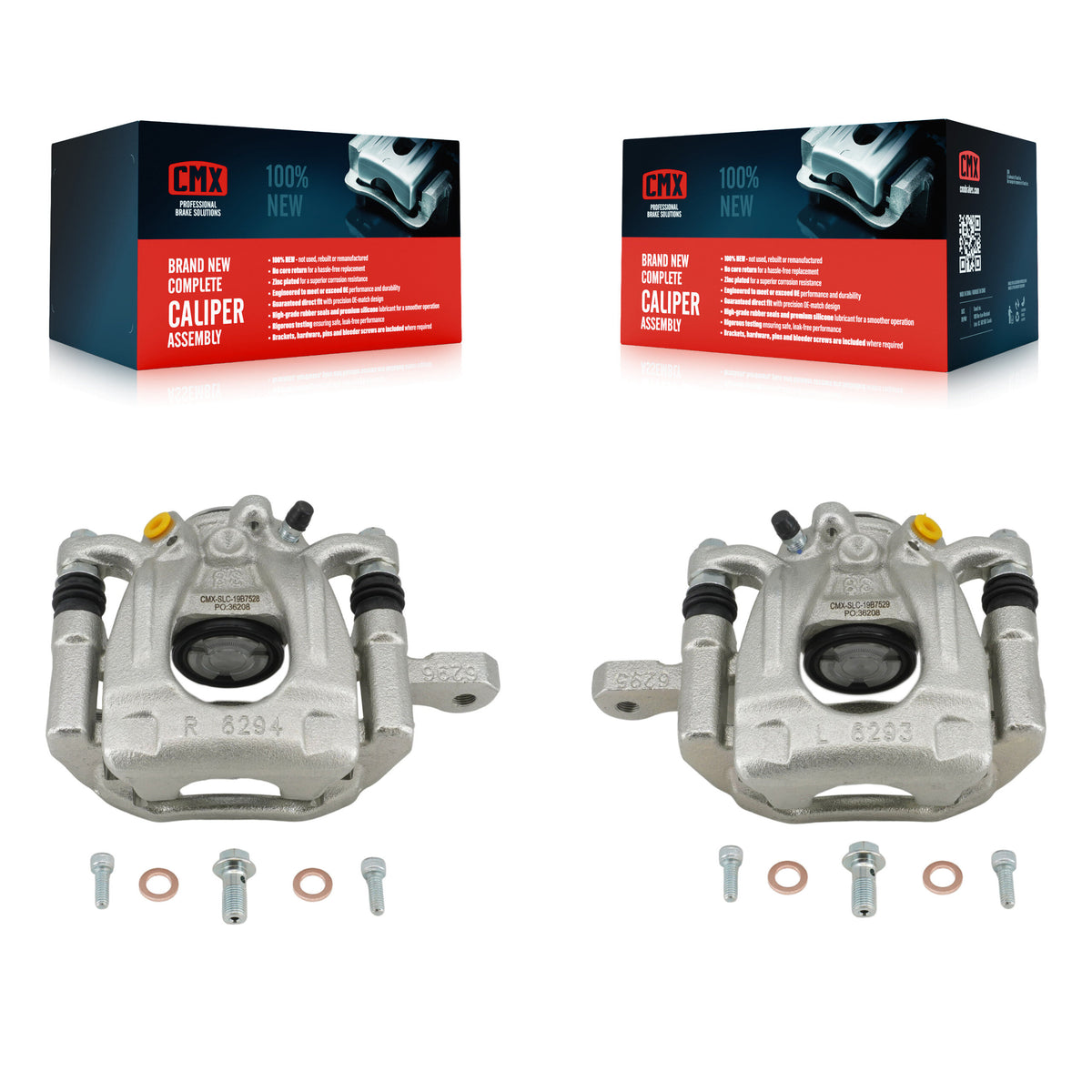 Rear Brake Caliper Kit For Nissan Rogue Qashqai Sport LEAF With Electric Parking KBC-100900