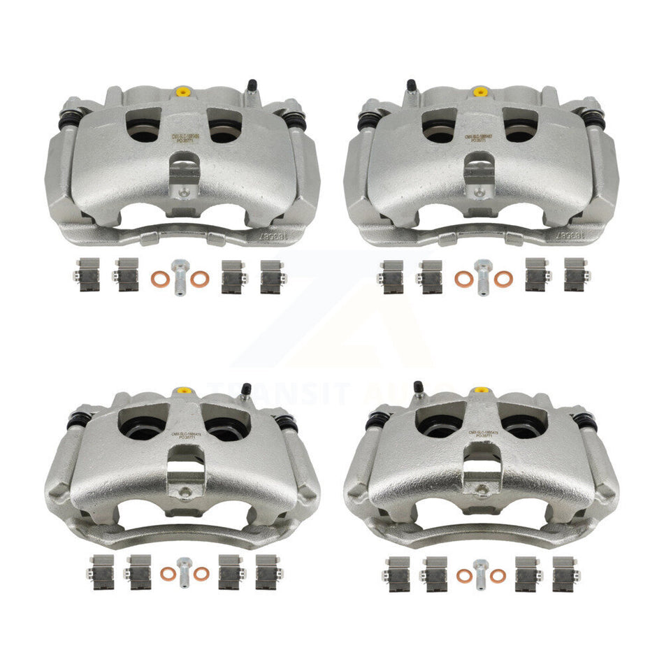 Front Rear Brake Caliper Left Right Driver Passenger Kit For Ford F-350 Super Duty F-450 KBC-100913