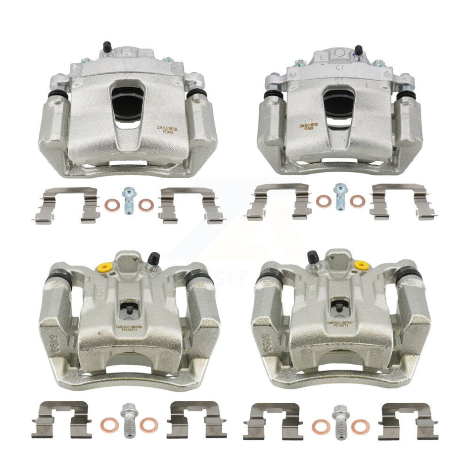 Front Rear Brake Caliper Kit For Hyundai Sonata Kia Optima With Electric Parking KBC-100916