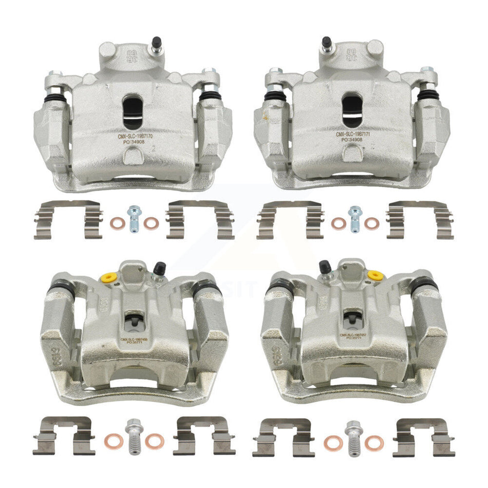 Front Rear Disc Brake Caliper Kit For 2015 Hyundai Sonata With Electric Parking KBC-100917