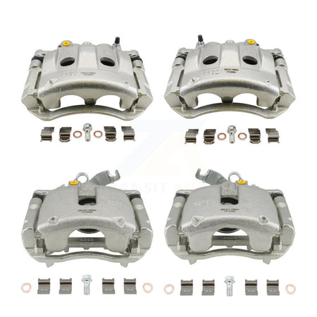 Front Rear Brake Caliper Left Right Side (Driver Passenger) Kit For 2019-2023 Ford Ranger KBC-100919