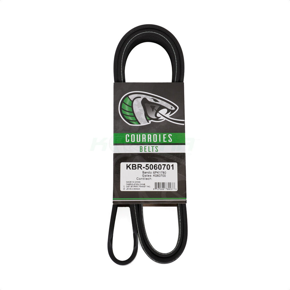 Main Drive Serpentine Belt KBR-5060701 For Hyundai Kia Elantra Tucson Forte Kona Soul Seltos GT