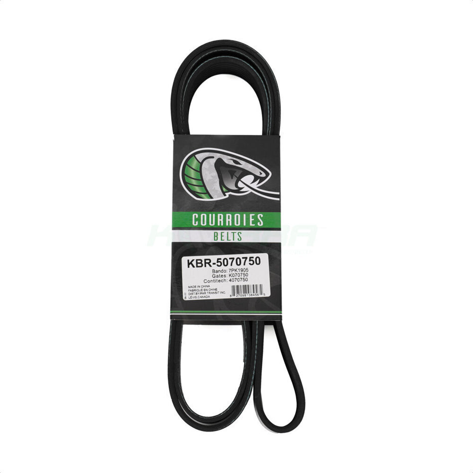 Main Drive Serpentine Belt KBR-5070750 For Toyota Corolla Matrix Camry RAV4 Pontiac Vibe Scion xB