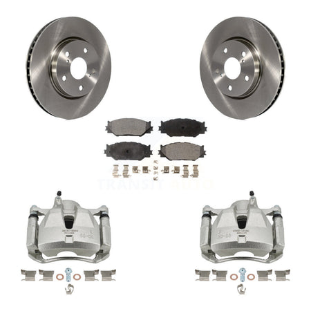 Front Disc Brake Caliper Rotors And Semi-Metallic Pads Kit For Lexus IS250 KC8-100029P