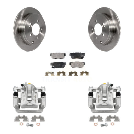 Rear Disc Brake Caliper Rotors And Ceramic Pads Kit For Hyundai Azera KC8-100031T