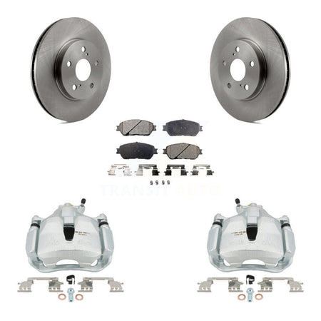 Front Brake Caliper Rotors & Semi-Metallic Pad Kit For Toyota Sienna Camry Solara Avalon KC8-100103P