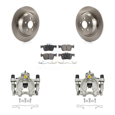 Rear Disc Brake Caliper Rotor And Ceramic Pad Kit For Ford Edge Lincoln MKX Nautilus MKZ KC8-100153T