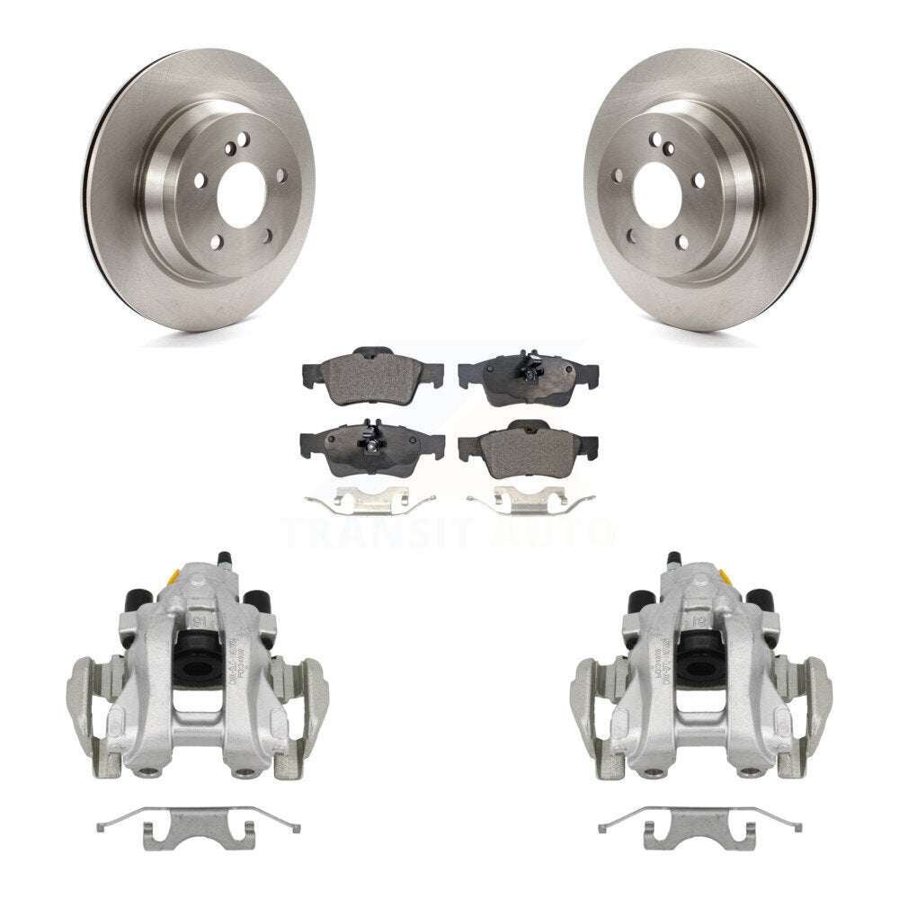 Rear Brake Caliper Rotors Ceramic Pad Kit For Mercedes-Benz E350 E500 E320 CLS550 CLS500 KC8-100311T