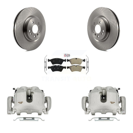 Front Brake Caliper Rotors Semi-Metallic Pad Kit For Mercedes-Benz ML350 R350 ML500 R320 KC8-100327N