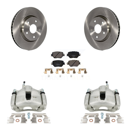 Front Disc Brake Caliper Rotors And Ceramic Pads Kit For Lexus IS250 KC8-100390T
