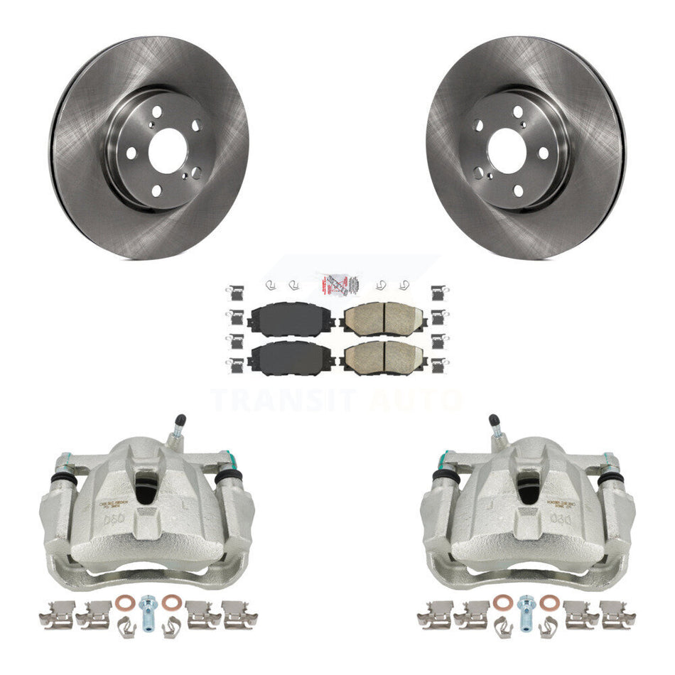 Front Disc Brake Caliper Rotors And Ceramic Pads Kit For Toyota Corolla Scion xD Matrix Pontiac Vibe KC8-100554N