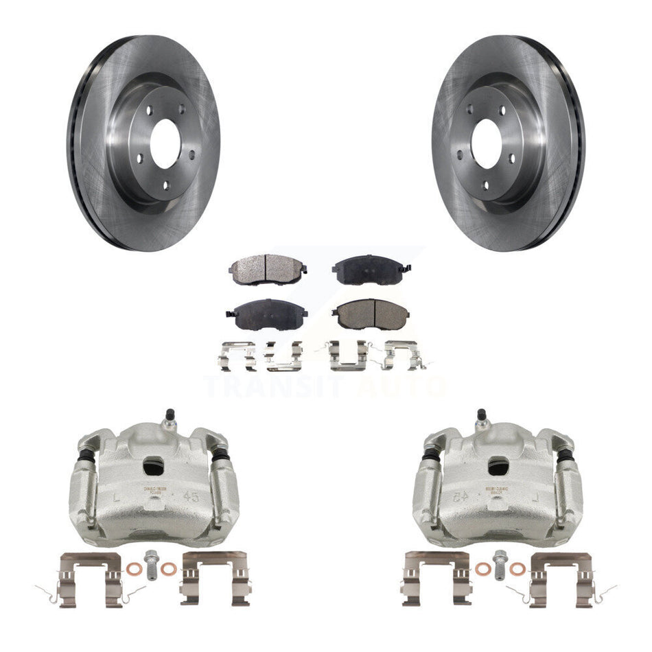 Front Disc Brake Caliper Rotors And Ceramic Pads Kit For Nissan Altima KC8-100620T