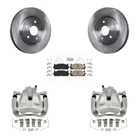 Front Brake Caliper Rotor And Ceramic Pad Kit For Toyota Camry Lexus ES350 Avalon ES300h KC8-100637N