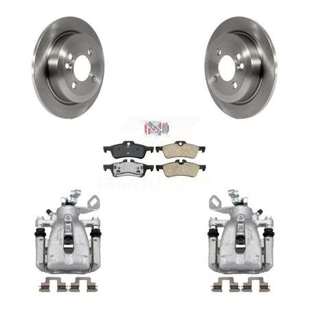 Rear Brake Caliper Rotors Ceramic Pad Kit For Mini Cooper With 259mm Diameter Rotor KC8-100687N