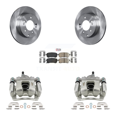 Rear Brake Caliper Rotor & Ceramic Pad Kit For Hyundai Tucson FUEL CELL EV (FCEV) engine KC8-100924N