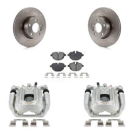 Rear Disc Brake Caliper Rotors And Semi-Metallic Pads Kit For BMW X3 X4 KC8-101331S