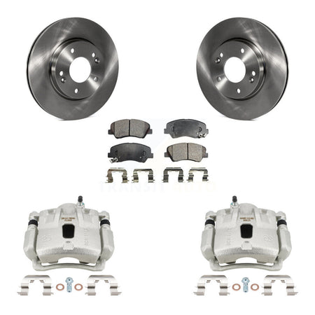 Front Disc Brake Caliper Rotors And Ceramic Pads Kit For Hyundai Elantra Coupe KC8-101399T