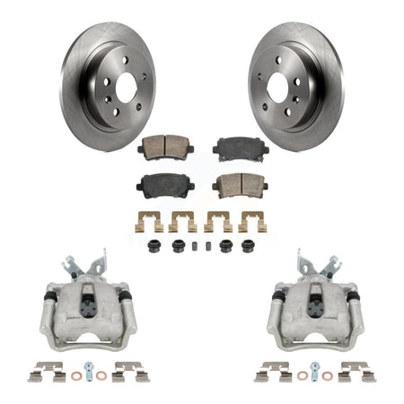 Rear Disc Brake Caliper Rotors Ceramic Pad Kit For Buick Regal LaCrosse Chevrolet Malibu KC8-103275N